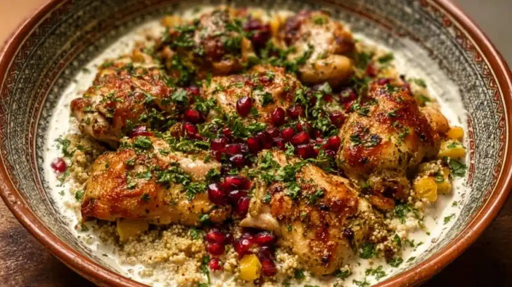 easy Middle Eastern Zaatar Yogurt Chicken