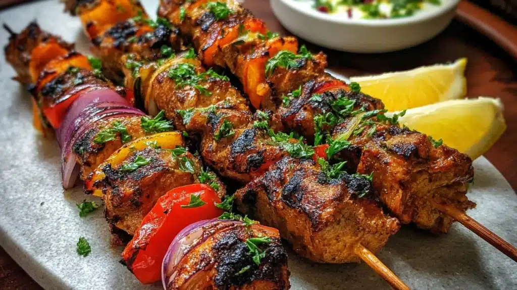 easy Shish Tawook Skewers