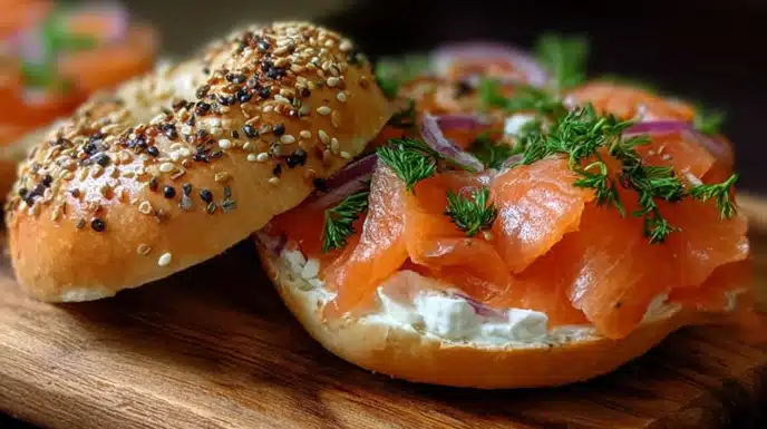 Smoked Salmon Bagel 5 easy Smoked Salmon Bagel