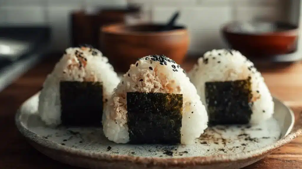 Spicy Tuna Rice Balls 6 easy Tuna Rice Balls