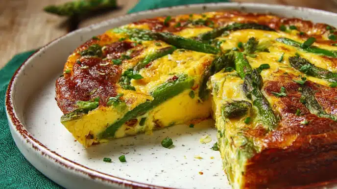 Easy Asparagus Frittata 5 easy asparagus frittata