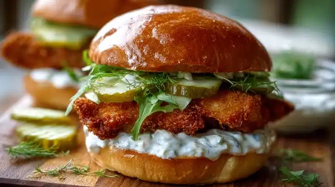 Crispy Dill Chicken Sandwich 5 easy dill chicken sandwich