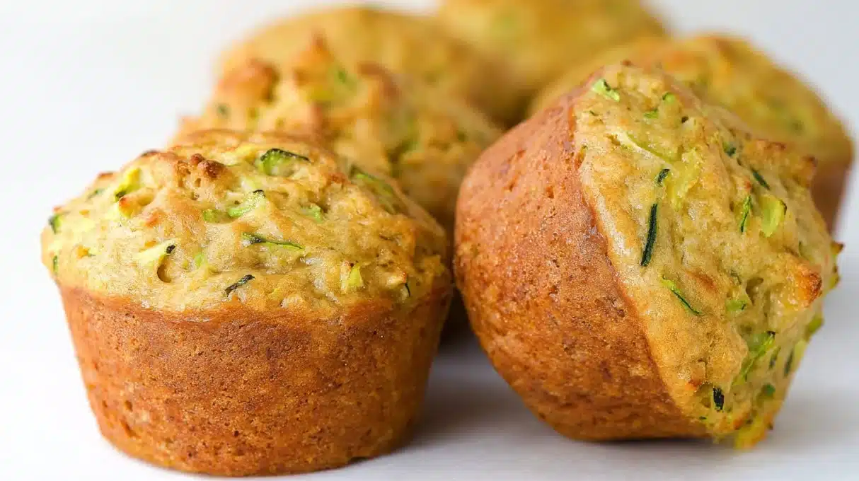 Quick and Easy Morning Zucchini Muffins